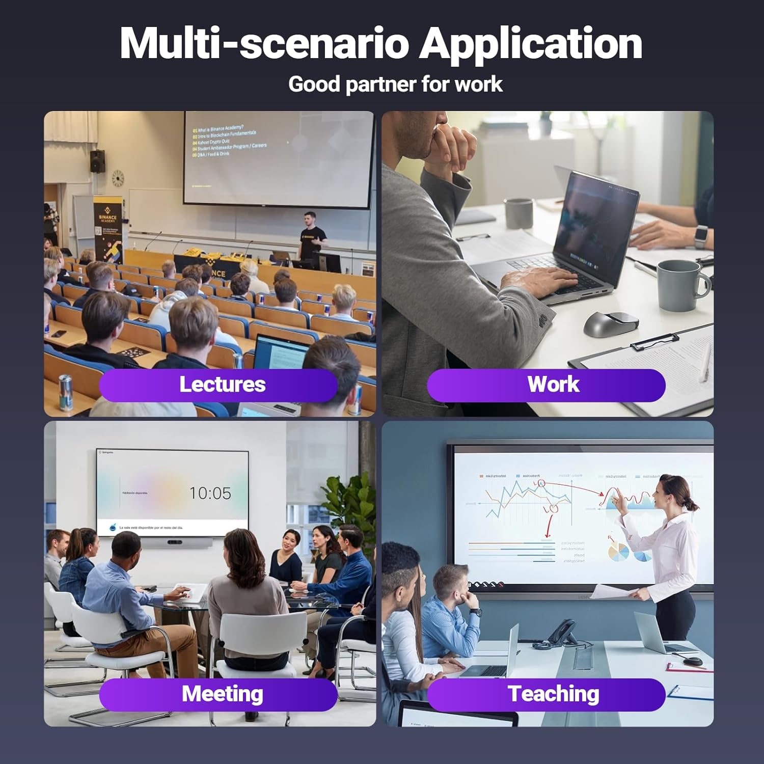 Magnetic Wireless Mouse With Recorder